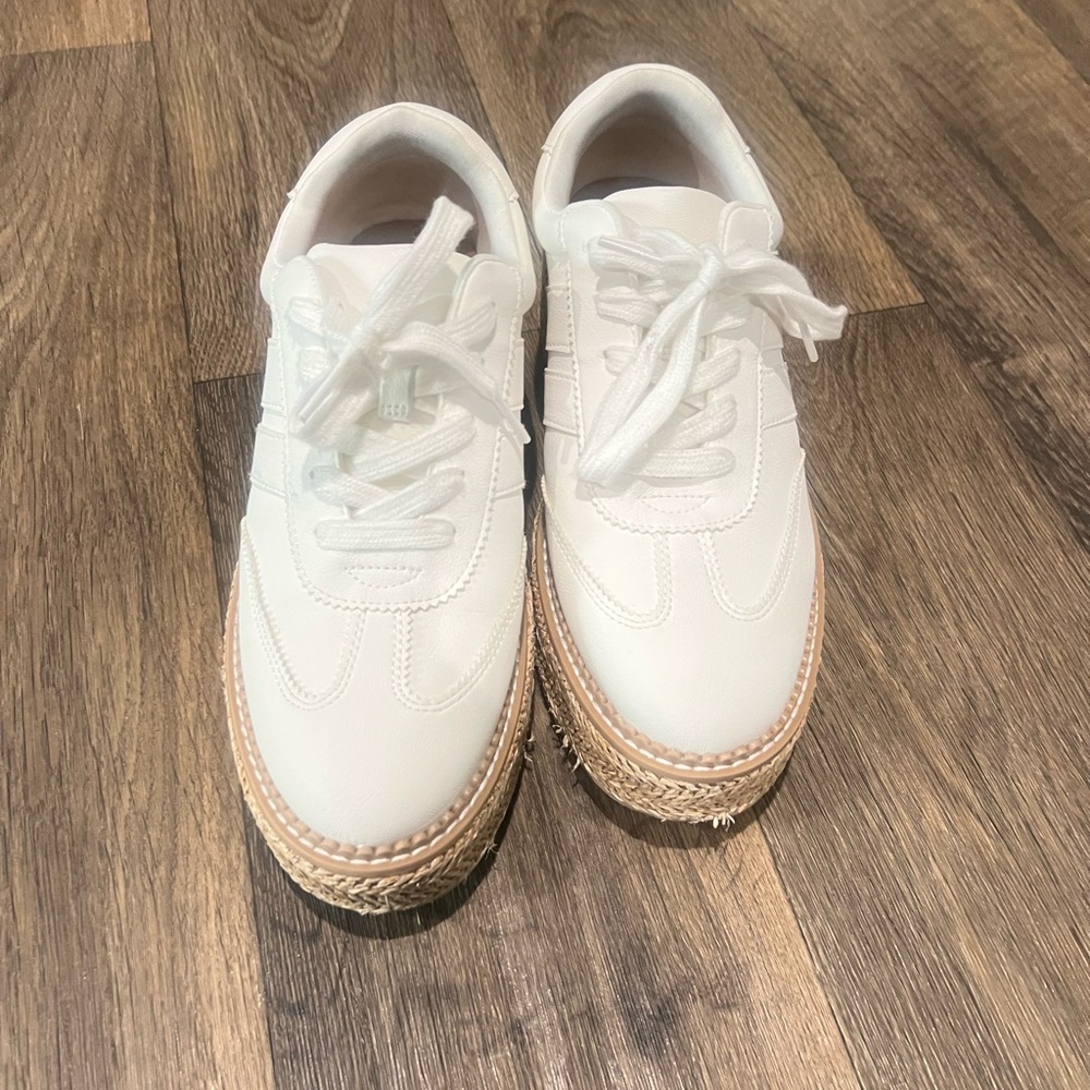 Dolce Vita White Sneakers